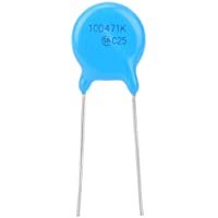 50 Piezas Varistores En Línea de Alta Calidad 10D471K 10K471 con Buen Rendimiento de Contacto- 10 mm de diámetro 470V